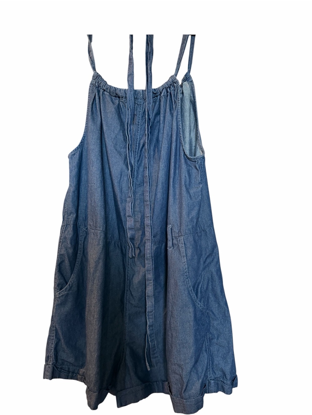 Universal Thread Blue Denim Romper